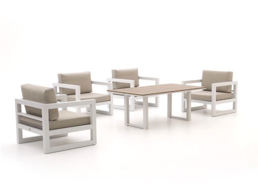Forza Calleo/Fidenza 160cm stoel loungeset 5-delig