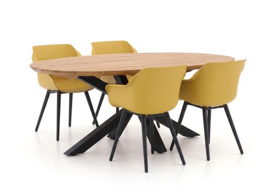 Hartman Sophie Studio/Stephanie 200cm dining tuinset 5-delig