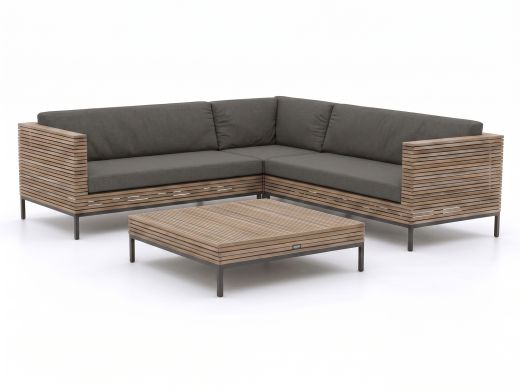 ROUGH-D hoek loungeset 4-delig 5-zits