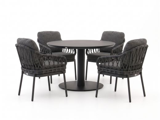 Tierra Outdoor Natal/La Fonte ø120cm dining tuinset 5-delig