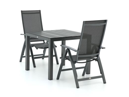 Bellagio Avenza/Fidenza 90cm dining tuinset 3-delig verstelbaar