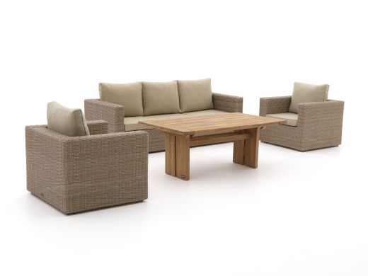 Intenso Carpino/ROUGH-L dining loungeset 4-delig