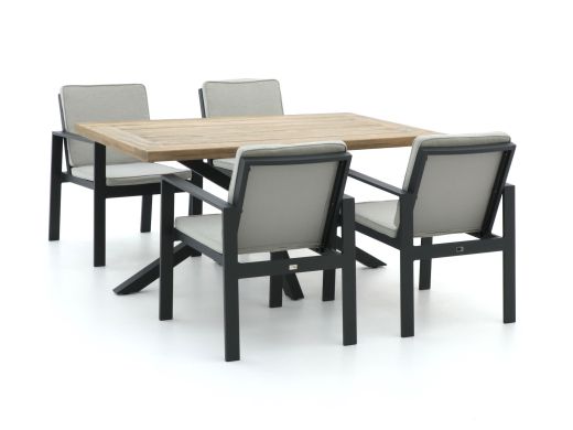 Bellagio Vezzano/Montorio 160cm dining tuinset 5-delig