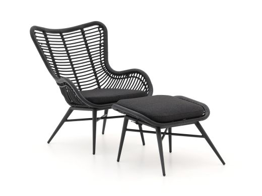 Intenso Rovello lounge tuinstoel met voetenbank