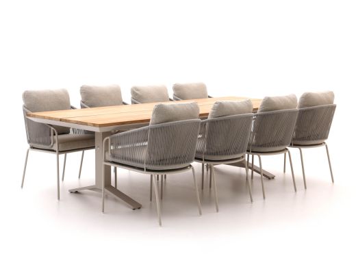 SUNS Revello/Stockholm 280cm dining tuinset 9-delig