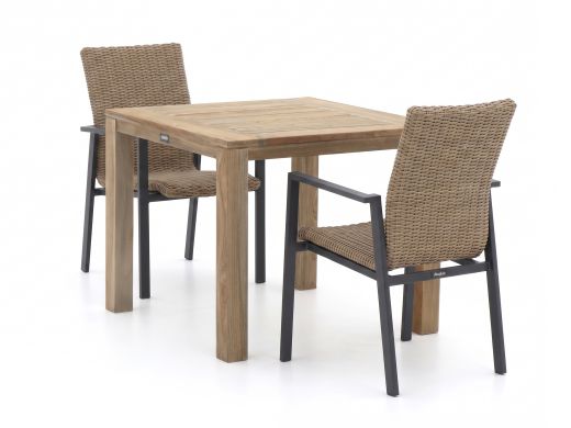 Manifesto Villongo/ROUGH-S 90cm dining tuinset 3-delig stapelbaar