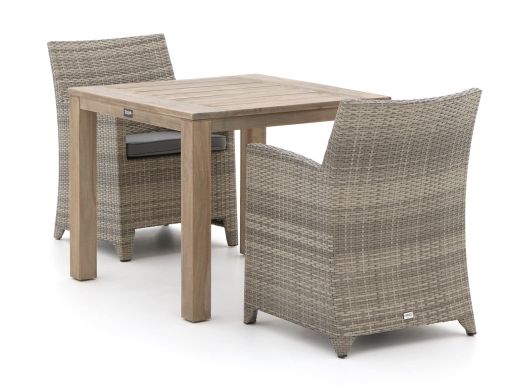 Forza Barolo/ROUGH-S 90cm dining tuinset 3-delig