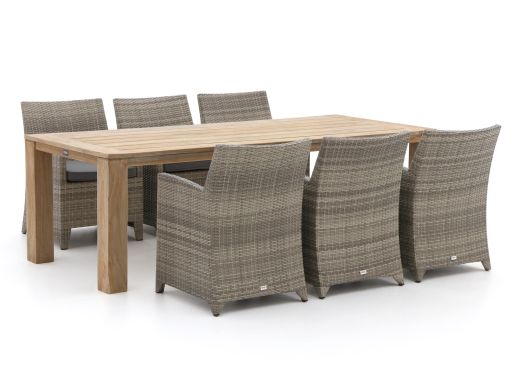 Forza Barolo/ROUGH-X 240cm dining tuinset 7-delig