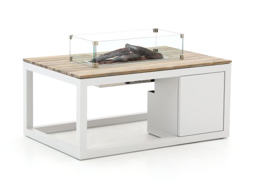 Cosiraw lounge vuurtafel 120x80x55cm