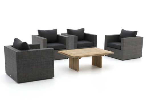 Forza Barolo/ROUGH-L stoel loungeset 5-delig