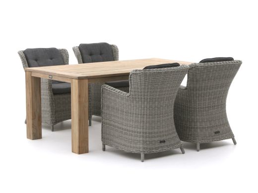 Intenso Milano/ROUGH-X 180cm dining tuinset 5-delig