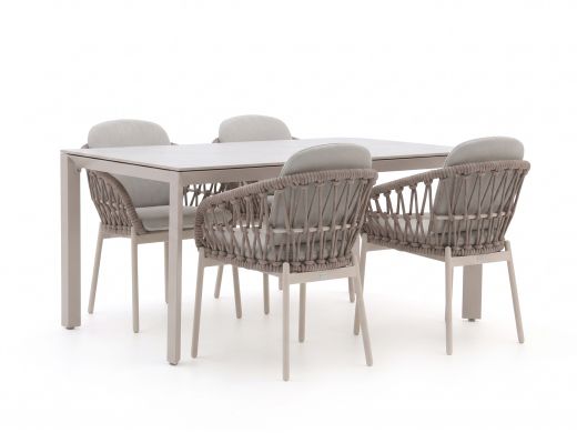 Bellagio Cupello/Sestino 160cm dining tuinset 5-delig