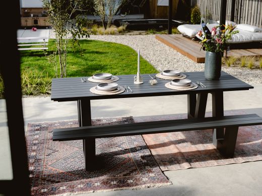 Bellagio Cavoli picknicktafel 220x86x74cm