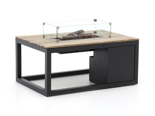 Cosiraw lounge vuurtafel 120x80x55cm