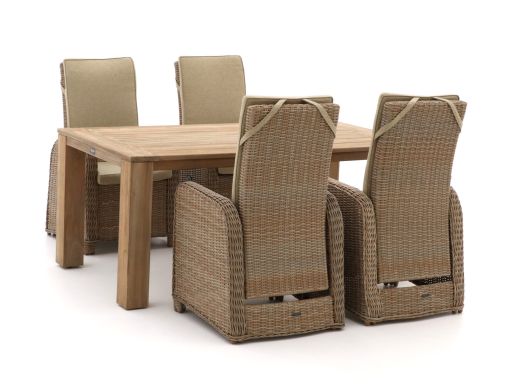 Intenso Umbria/ROUGH-X 200cm dining tuinset 5-delig verstelbaar