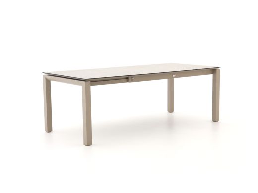 Tierra Outdoor Trespa dining tuintafel uitschuifbaar 160/220x100x75cm - Kunststof