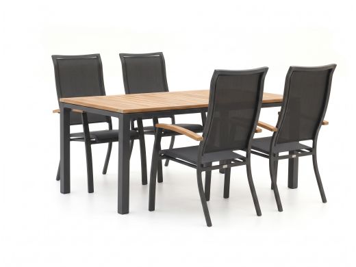 Bellagio Lugo/Linosa 180cm dining tuinset 5-delig verstelbaar