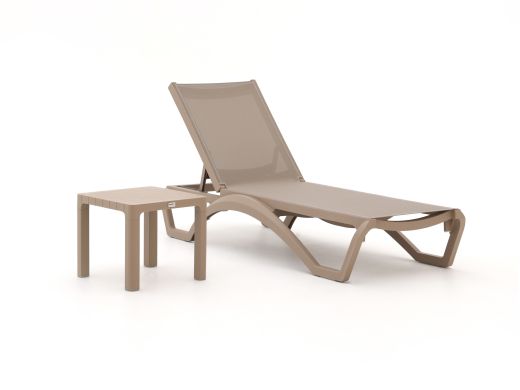 Forza Russi ligbed set 3-delig stapelbaar verstelbaar