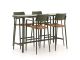 Bellagio Cino 175cm barset 5-delig stapelbaar