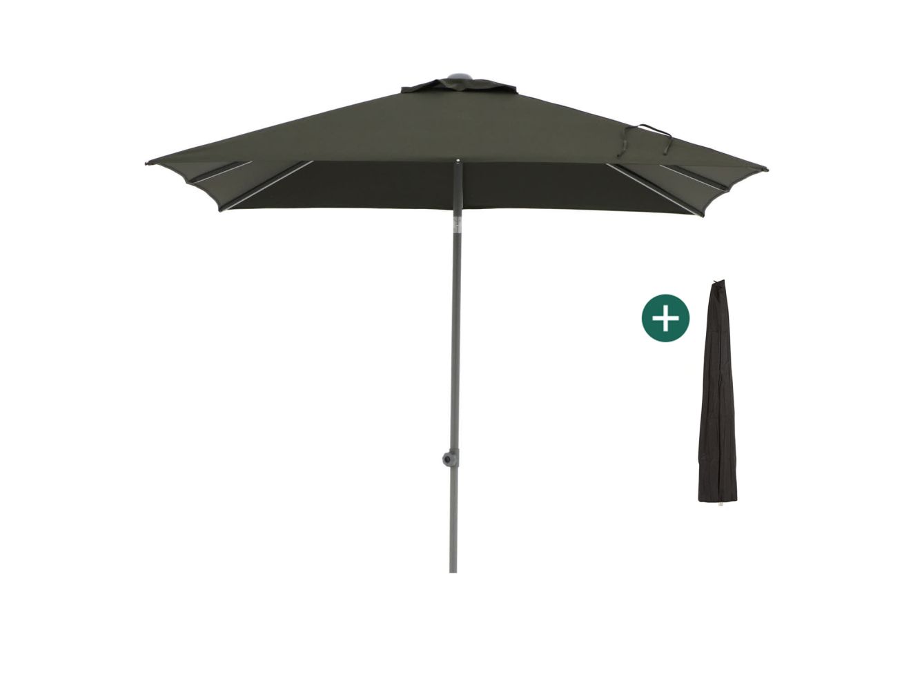 Shadowline Push-up parasol 240x240cm