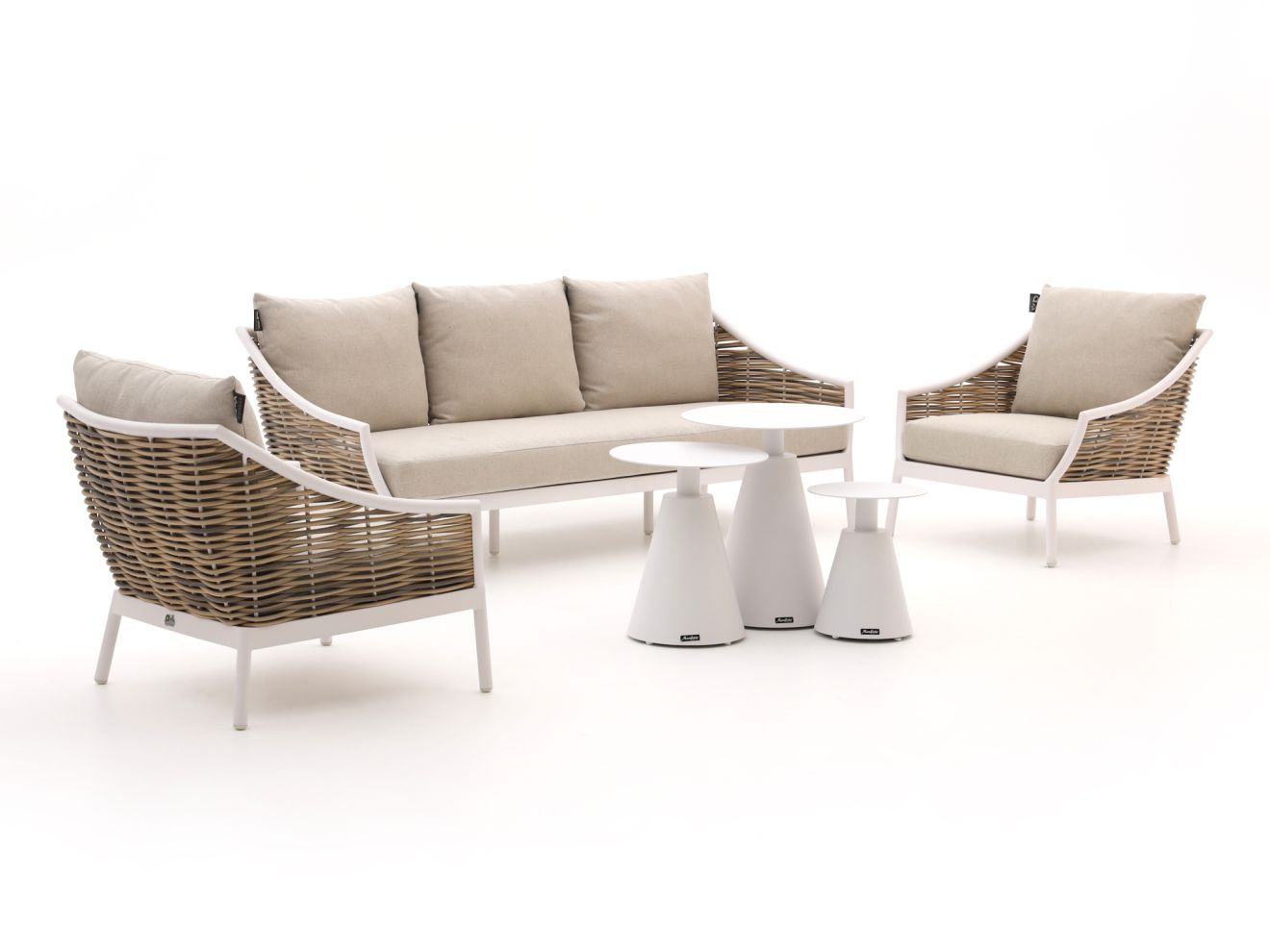 Apple Bee Milou/Tusa stoel-bank loungeset 5-zits 6-delig