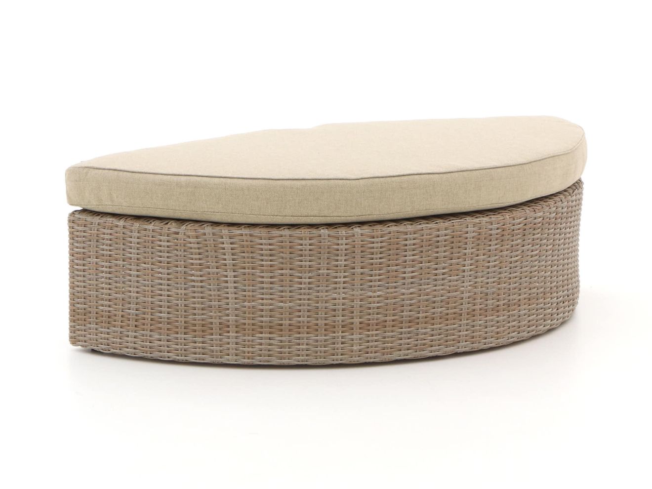 Intenso Venetië loveseat voetenbank 130x70cm