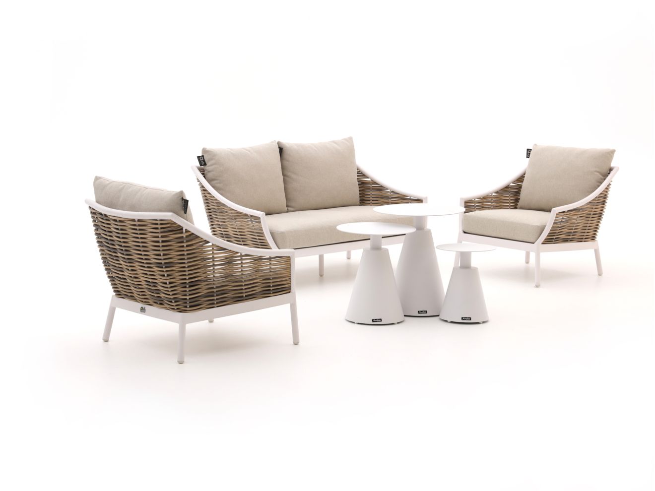 Apple Bee Milou/Tusa stoel-bank loungeset 4-zits 6-delig