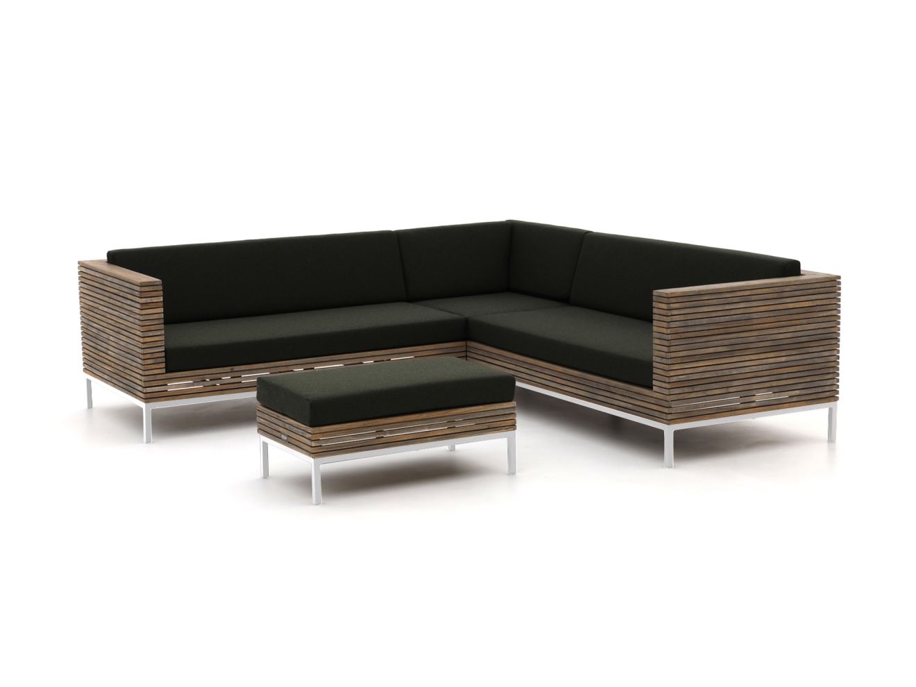 ROUGH-D hoek loungeset 4-delig