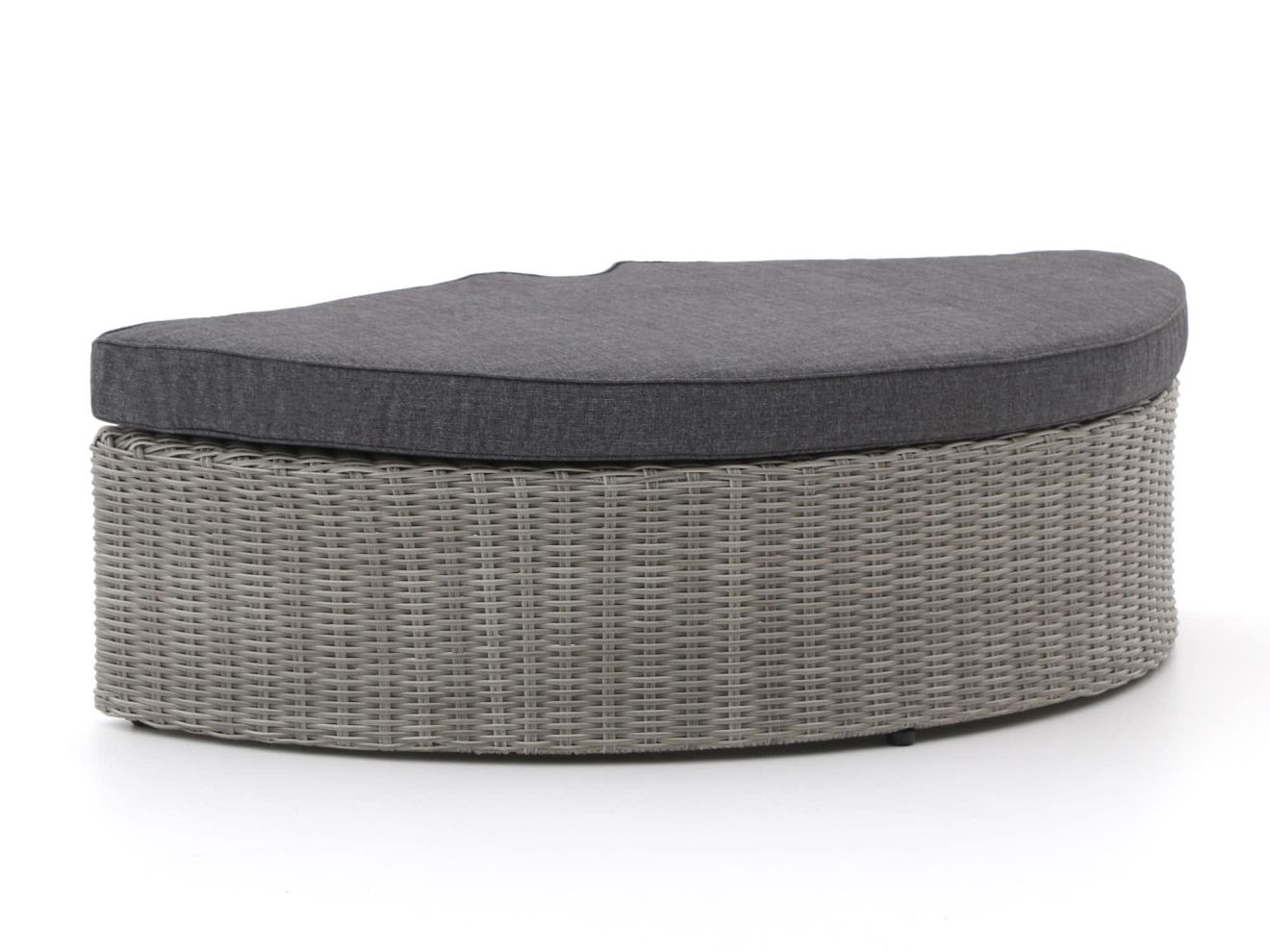 Intenso Venetië loveseat voetenbank 130x70cm