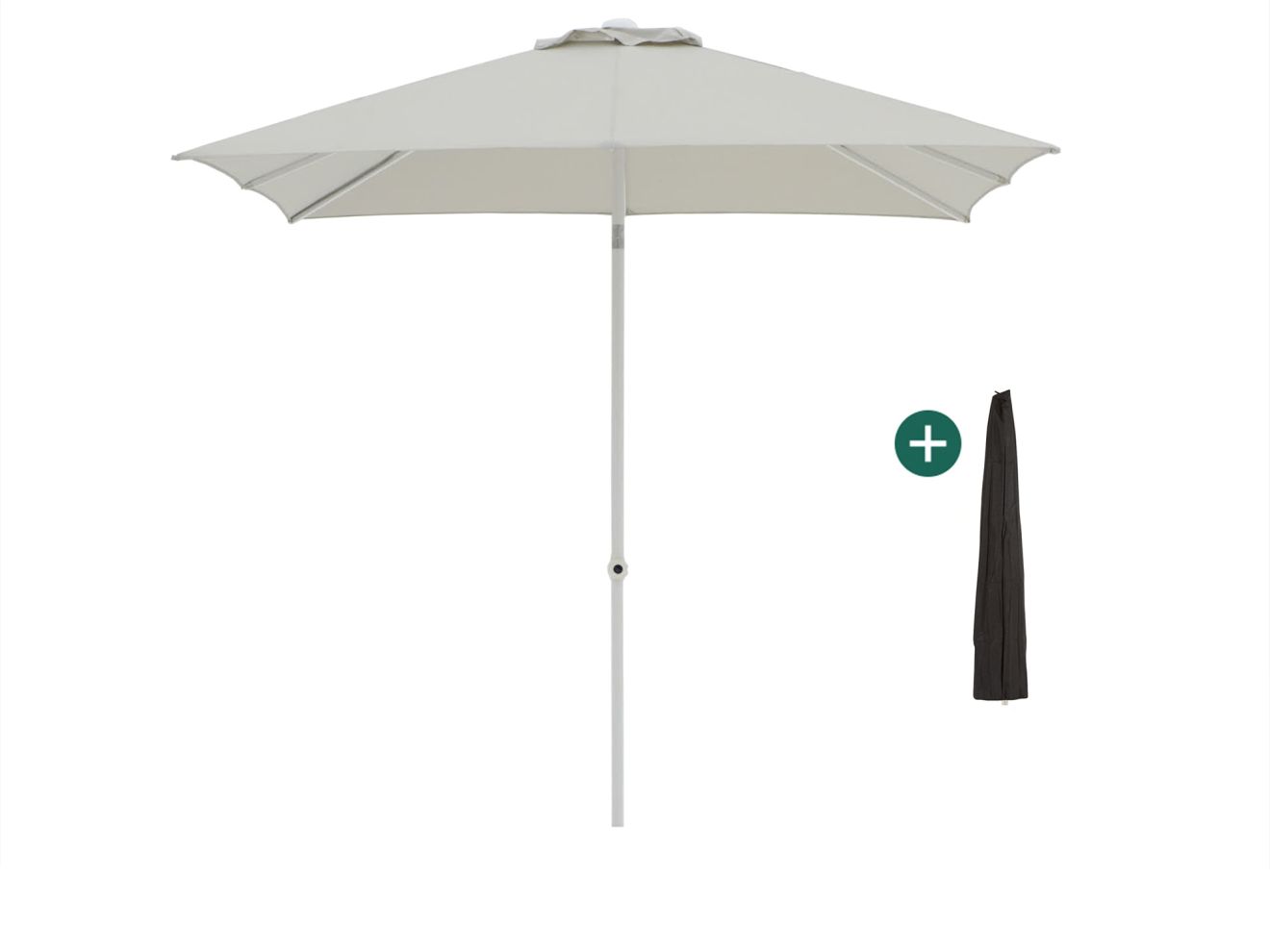 Shadowline Push-up parasol 240x240cm