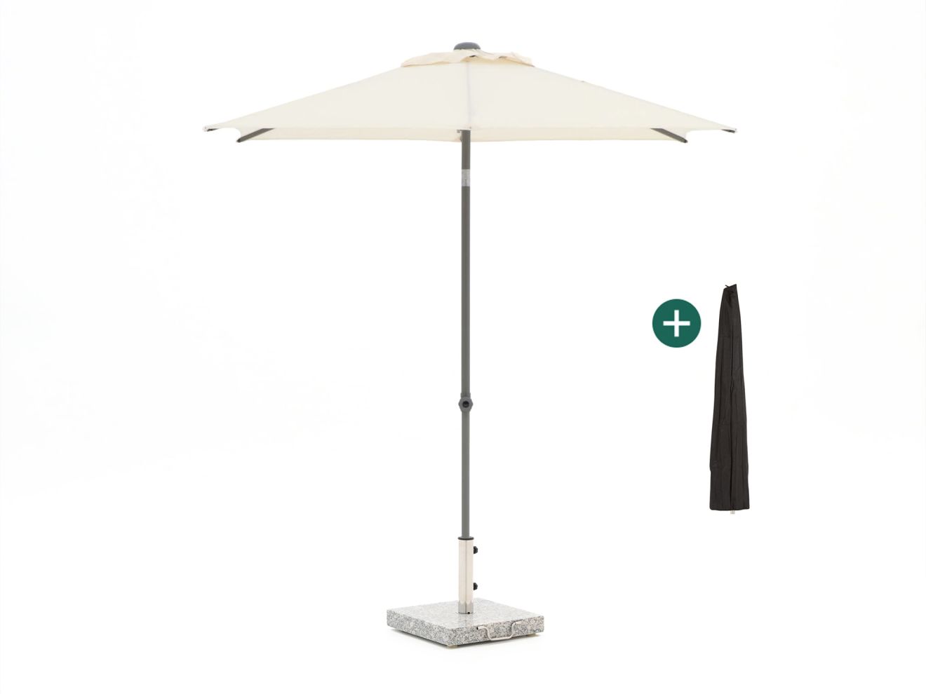 Shadowline Push-up parasol 210x150cm