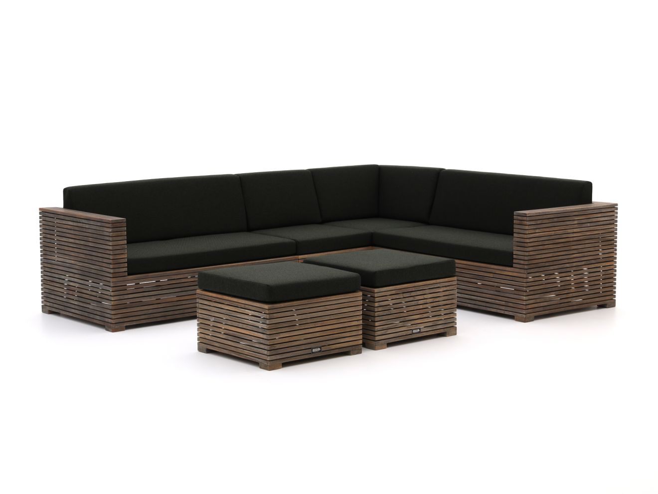 Madison loungekussenset luxe zit 60x60cm rug 60x40cm 4-delig