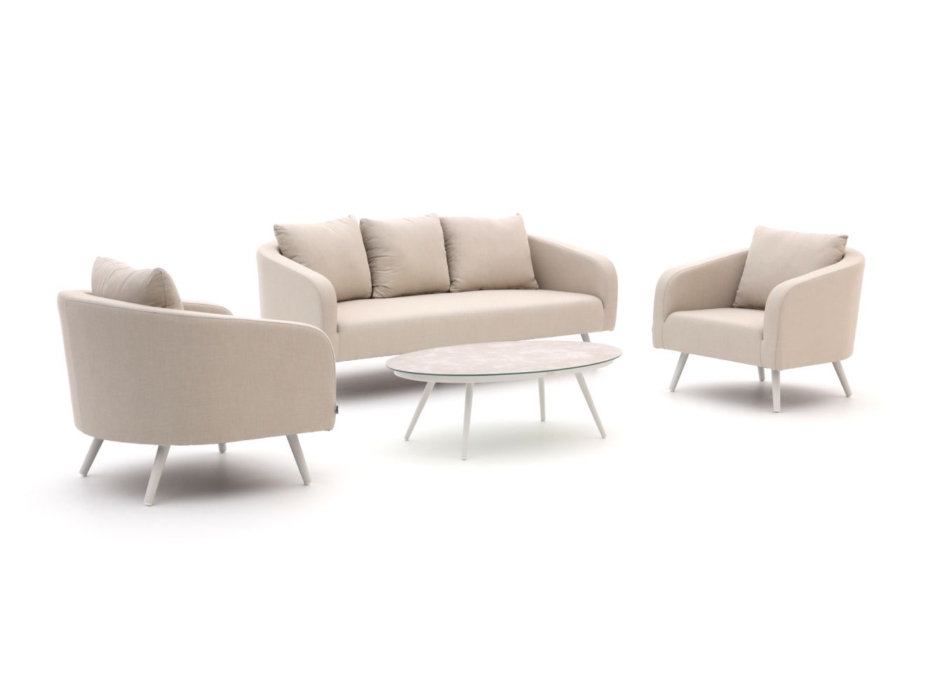 Il Tempo Giulia stoel-bank loungeset 4-delig