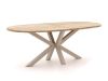Bellagio Mineo/ROUGH-Y Ellips 240cm high dining tuinset 7-delig