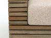 ROUGH-D lounge tuinstoel - Old Teak Greywash, Taupe - Naturel - Bruin - Teakhout