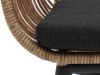 Intenso Asti dining tuinstoel - Taupe - Naturel - Bruin - Wicker (vlechtwerk)