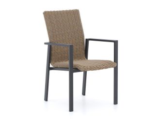 Manifesto Villongo/ROUGH-S 300cm dining tuinset 9-delig stapelbaar