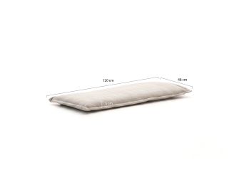 Tuinkussen 120x48cm voor tuinbank - Sand Melange