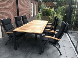 Hartman Da Vinci standenstoel - Grijs - Antraciet - Textileen