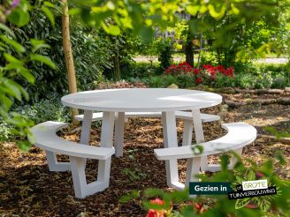 Bellagio Cavoli picknicktafel ø150cm