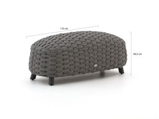 Manifesto Pergine hocker 49,5x110cm - Dark Grey