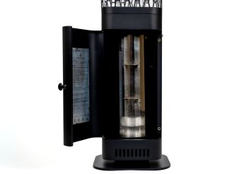 Monti HeatLine Blaze pellet terrasverwarmer 26x26x95cm - Black