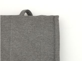 Fiber tuinkussen voor ligbed 200x65cm - Grey Melange