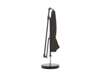 Glatz Sunwing Casa zweefparasol ø 330cm - Antraciet (155) (incl. Shadowline voet 90 kg) (incl.hoes)