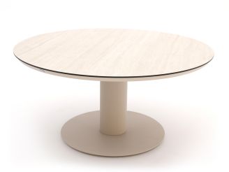 Bellagio La Fonte dining tuintafel ø 150cm - Travertin