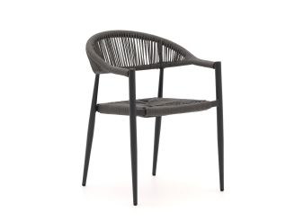 Manifesto Belpasso/Sora ø127cm dining tuinset 5-delig stapelbaar