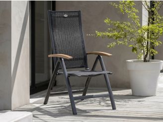 Hartman Troy standenstoel - Grijs - Antraciet - Textileen
