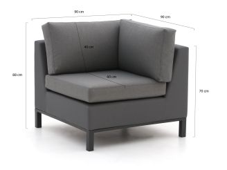 Il Tempo Di Sotto lounge hoekmodule 90cm