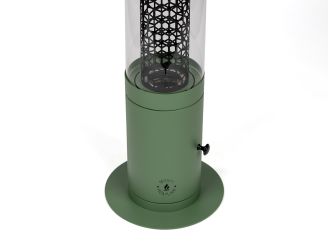 Monti HeatLine Ember pellet terrasverwarmer ø24cm (h: 58cm) - Green