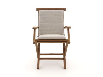 Tuinkussen 83x42cm t.b.v. klapstoel Country/Leeds - Sand Melange